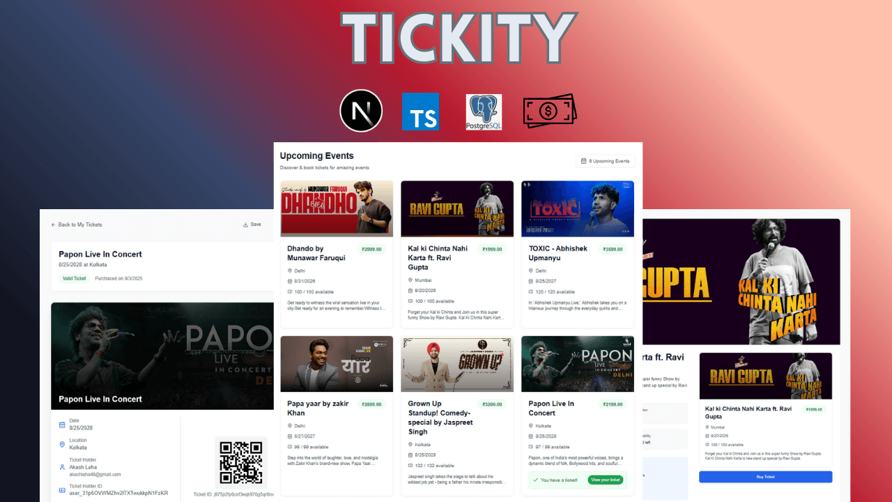 Tickity - Event Management